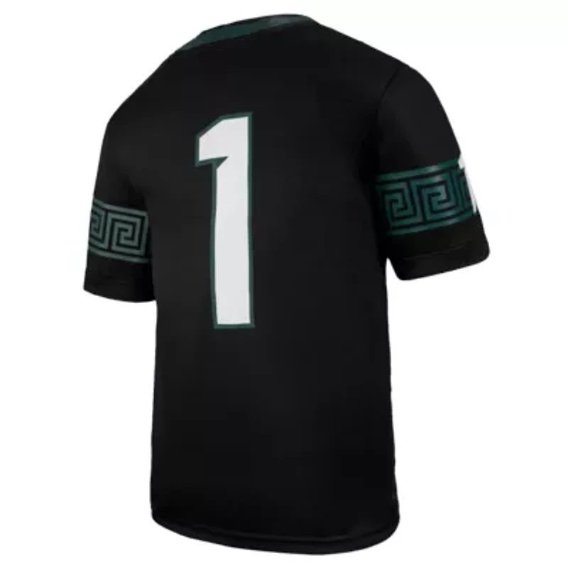 NCAA Nike #1 Michigan State Spartans Untouchable Replica Game Jersey