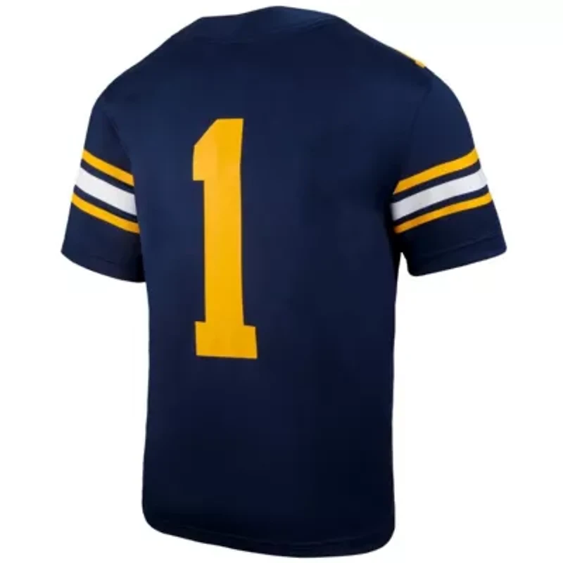 California Golden Bears NCAA Nike #1 Cal Untouchable Replica Game Jersey