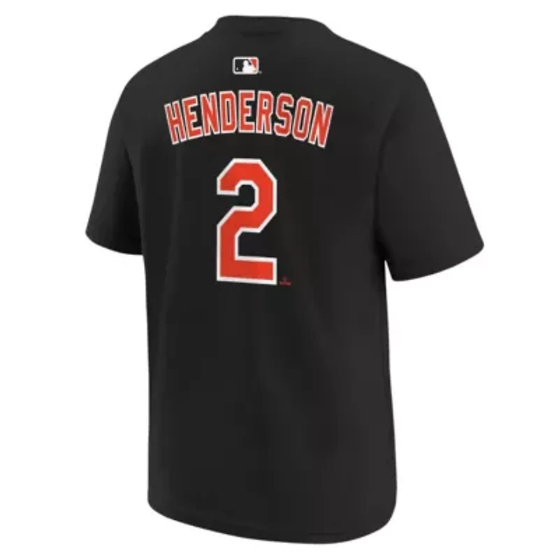 MLB Nike Gunnar Henderson Baltimore Orioles Name & Number T-Shirt