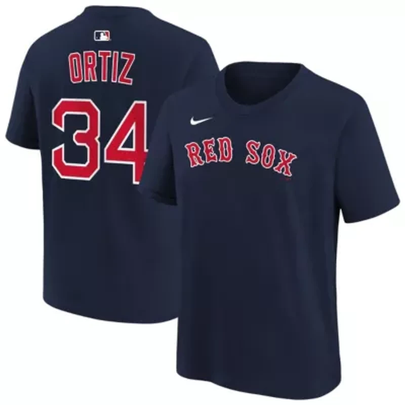 Boston Red Sox Youth MLB Nike David Ortiz Name & Number T-Shirt