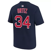 Boston Red Sox Youth MLB Nike David Ortiz Name & Number T-Shirt