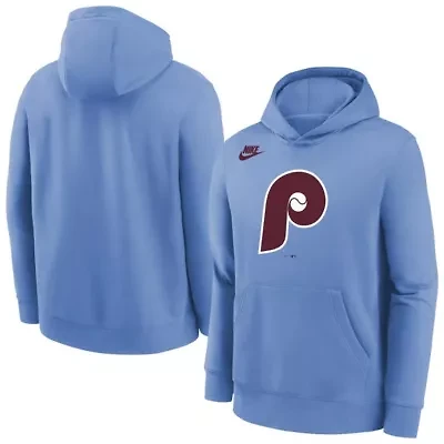 MLB Nike Light Philadelphia Phillies Club Fleece Hoodie