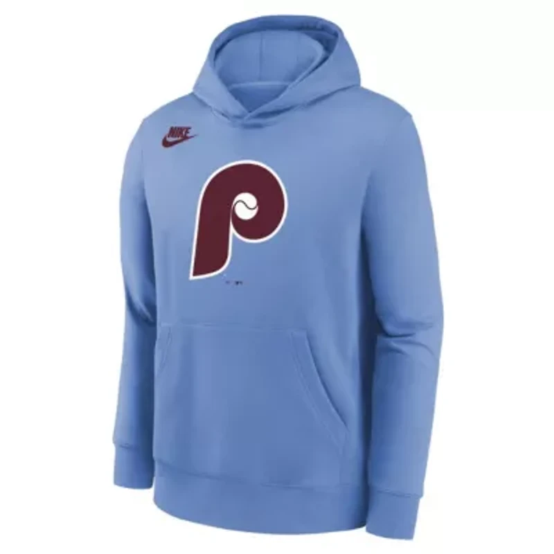 MLB Nike Light Philadelphia Phillies Club Fleece Hoodie
