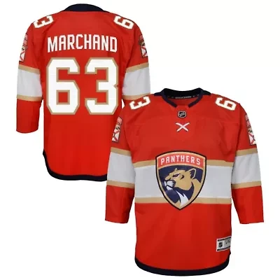 NHL Brad Marchand Florida Panthers Premier Player Jersey