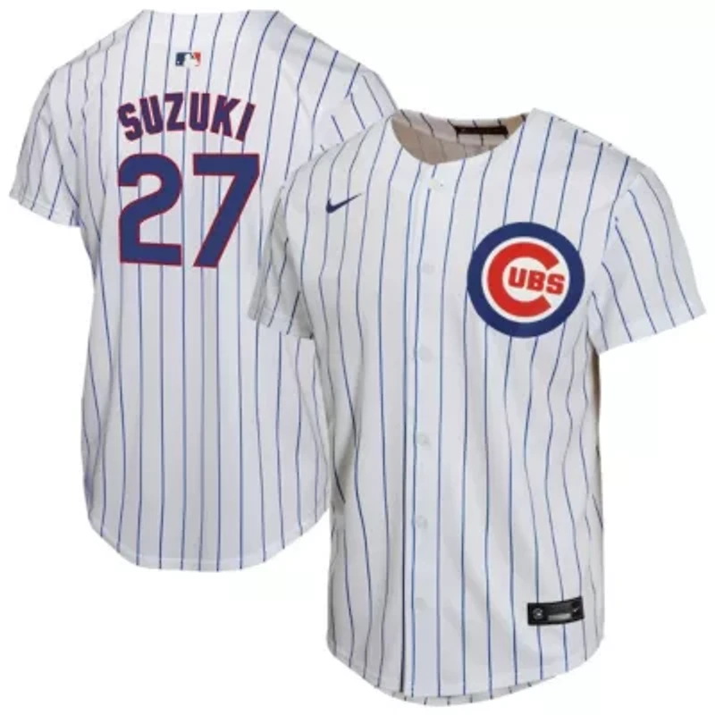MLB Nike Seiya Suzuki Chicago Cubs Home Game Jersey