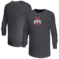 NCAA Nike Ohio State Buckeyes Legend Logo Dri-FIT Long Sleeve T-Shirt