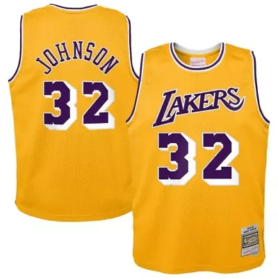 NBA Magic Johnson Los Angeles Lakers 1984/85 Swingman Jersey