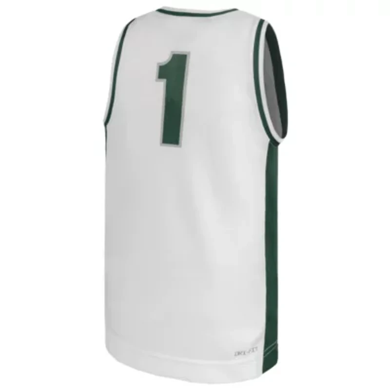 NCAA Nike #1 Michigan State Spartans Alternate Replica Basketball Jersey