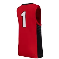 NCAA Nike #1 Georgia Bulldogs Replica Basketball Jersey