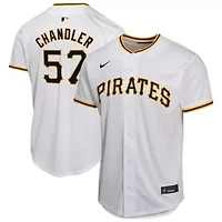 MLB Nike Bubba Chandler Pittsburgh Pirates Home Player Game Jersey