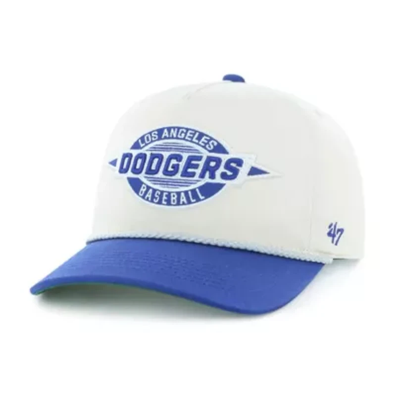 MLB Natural/Royal Los Angeles Dodgers Frame Out Hitch Adjustable Hat