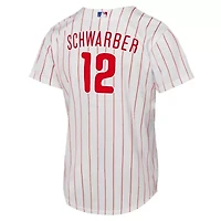 MLB Nike Kyle Schwarber Philadelphia Phillies Replica Jersey