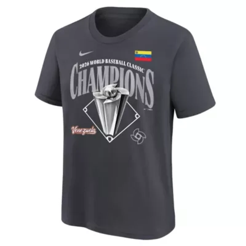 Youth World Baseball Nike Venezuela 2026 Classic s Locker Room T-Shirt
