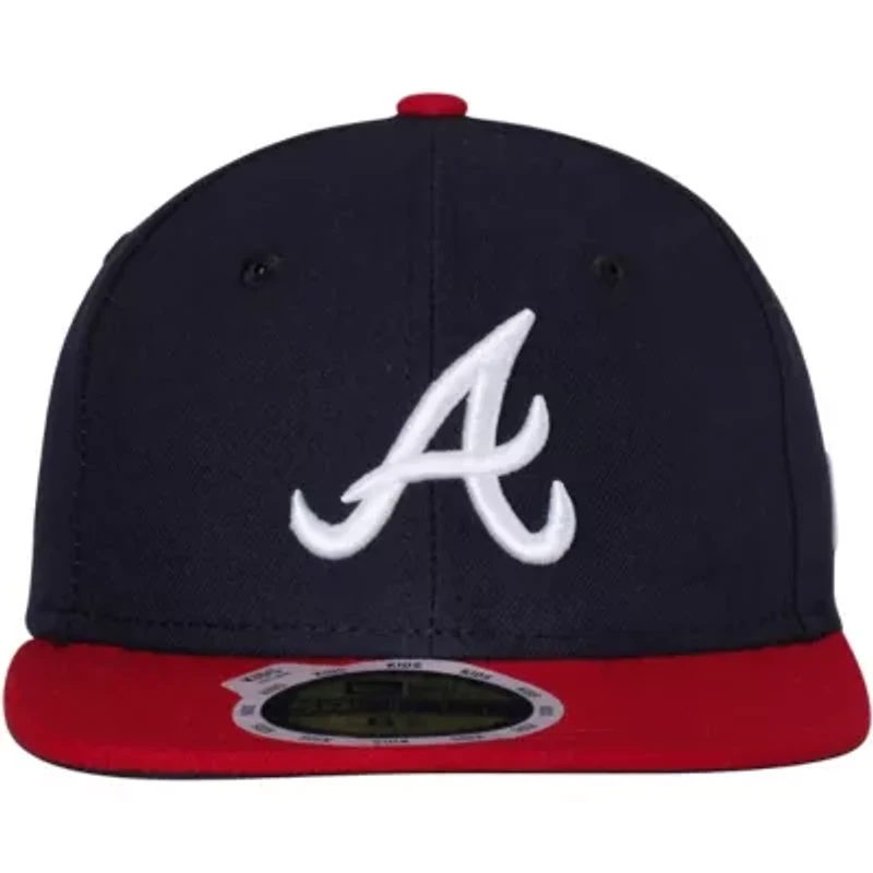 MLB Navy/Red Atlanta Braves Authentic Collection On-Field Home 59FIFTY Fitted Hat