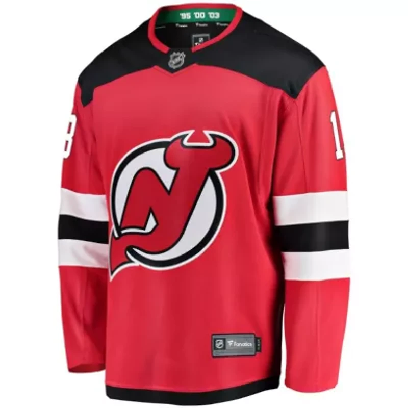 NHL Fanatics Nico Hischier New Jersey Devils Home Breakaway Player