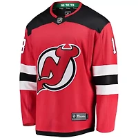NHL Fanatics Nico Hischier New Jersey Devils Home Breakaway Player