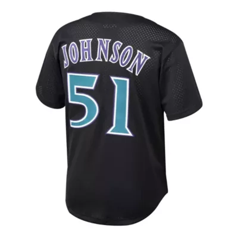 MLB Randy Johnson Arizona Diamondbacks Cooperstown Collection Mesh Batting Practice Jersey