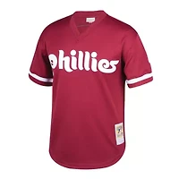 MLB Lenny Dykstra Philadelphia Phillies Cooperstown Collection Mesh Batting Practice Jersey