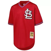 MLB Ozzie Smith St. Louis Cardinals Cooperstown Collection Mesh Batting Practice Jersey