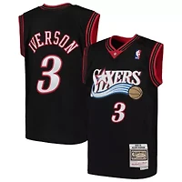 NBA Allen Iverson Philadelphia 76ers Hardwood Classics Swingman Throwback Jersey