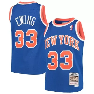 NBA Patrick Ewing New York Knicks Hardwood Classics Swingman Throwback Jersey