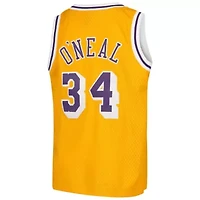 NBA Shaquille O'Neal Los Angeles Lakers Swingman Throwback Jersey