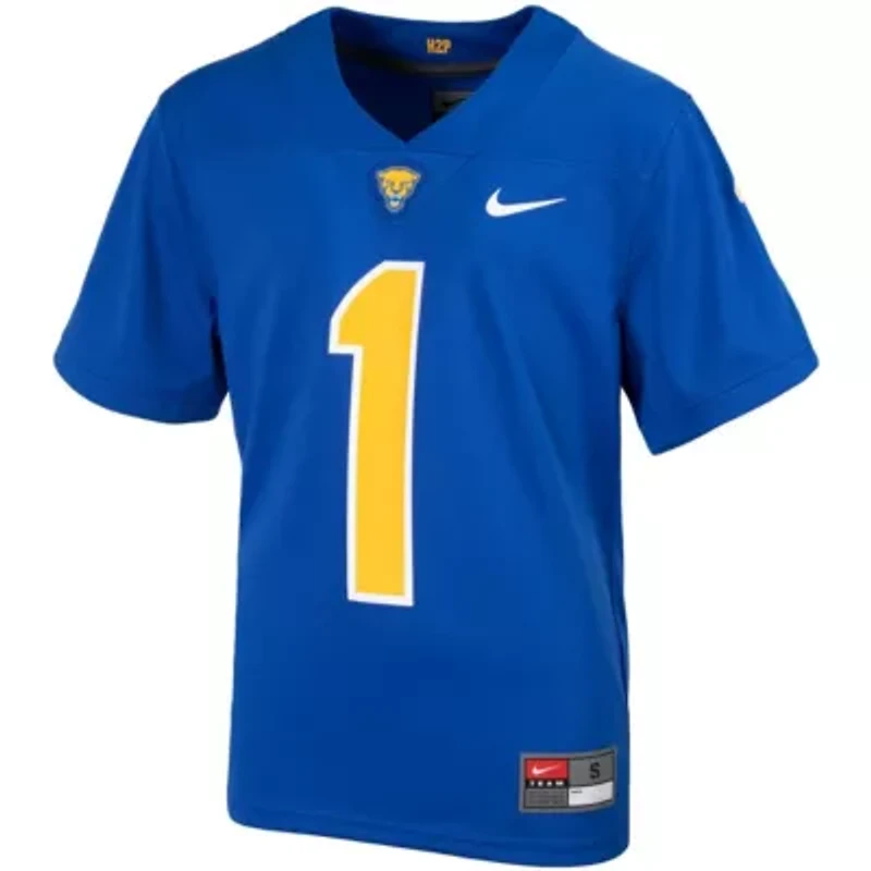 NCAA Nike #1 Pitt Panthers Untouchable Football Jersey