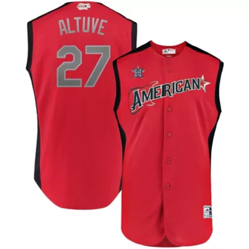 Multi-Team MLB Jose Altuve American League 2019 All-Star Game Player Jersey