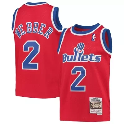 Hardwood Classic Teams Chris Webber Washington Bullets 1994/95 Classics Swingman Jersey