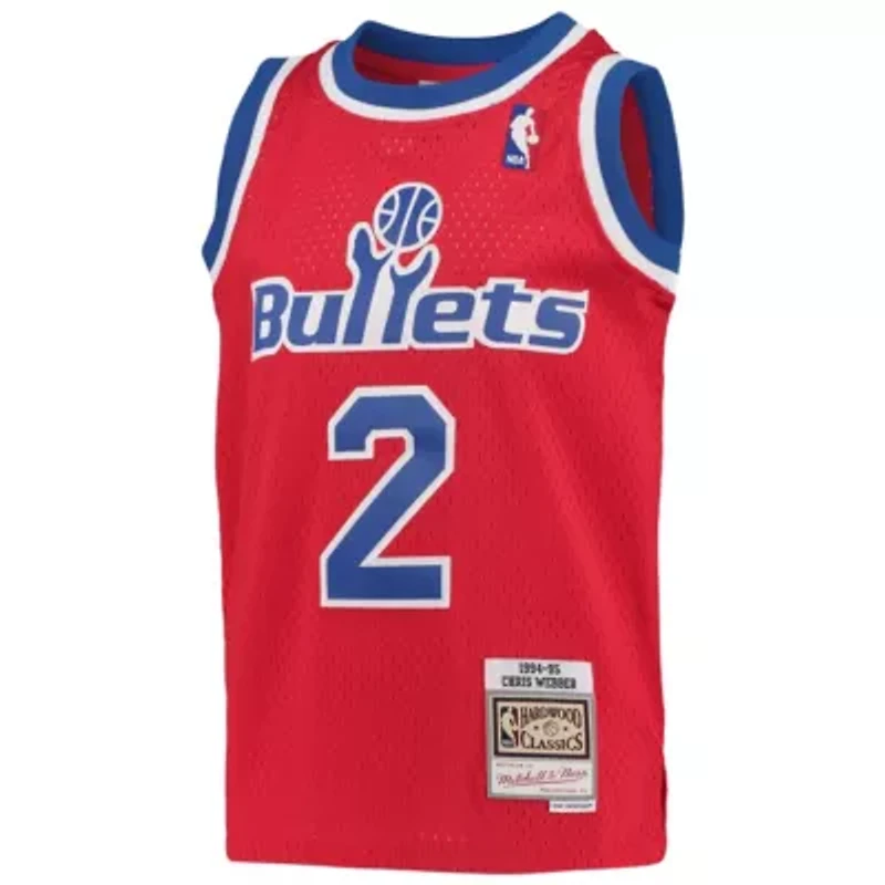 Hardwood Classic Teams Chris Webber Washington Bullets 1994/95 Classics Swingman Jersey