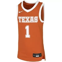 NCAA Nike #1 Texas Longhorns Replica Team Basketball Jersey