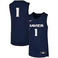 NCAA Nike #1 Xavier Musketeers Replica Team Basketball Jersey