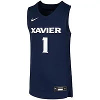 NCAA Nike #1 Xavier Musketeers Replica Team Basketball Jersey