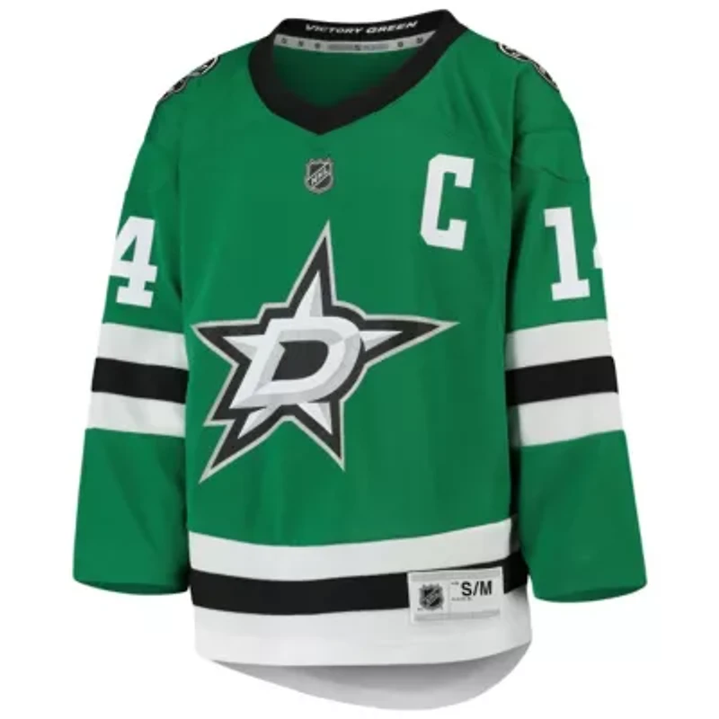 NHL Jamie Benn Kelly Dallas Stars Home Replica Player Jersey