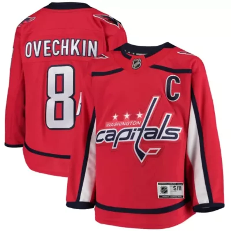 NHL Alexander Ovechkin Washington Capitals Home Premier Player Jersey
