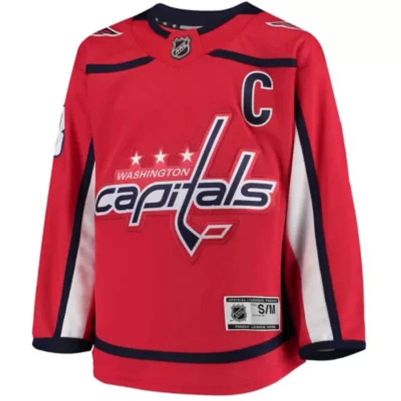 NHL Alexander Ovechkin Washington Capitals Home Premier Player Jersey