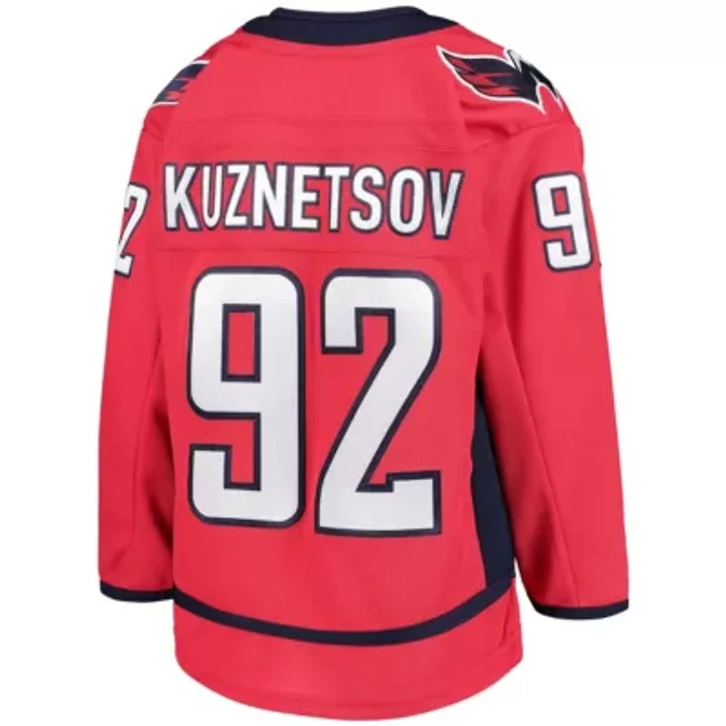 NHL Evgeny Kuznetsov Washington Capitals Home Premier Player Jersey
