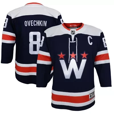 NHL Alexander Ovechkin Washington Capitals 2020/21 Alternate Premier Player Jersey