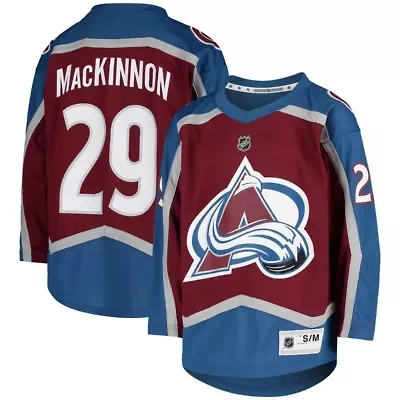 NHL Nathan MacKinnon Colorado Avalanche Home Replica Player Jersey