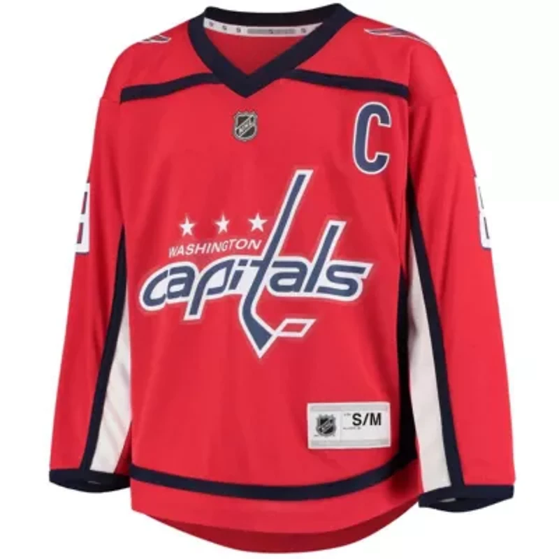NHL Alexander Ovechkin Washington Capitals Home Replica Player Jersey