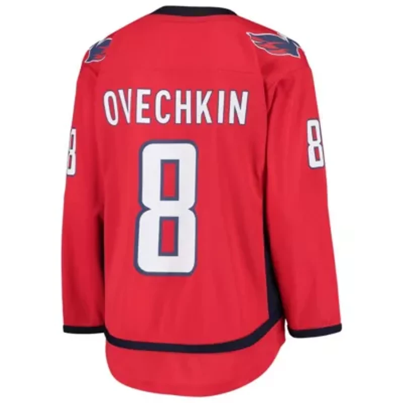 NHL Alexander Ovechkin Washington Capitals Home Replica Player Jersey