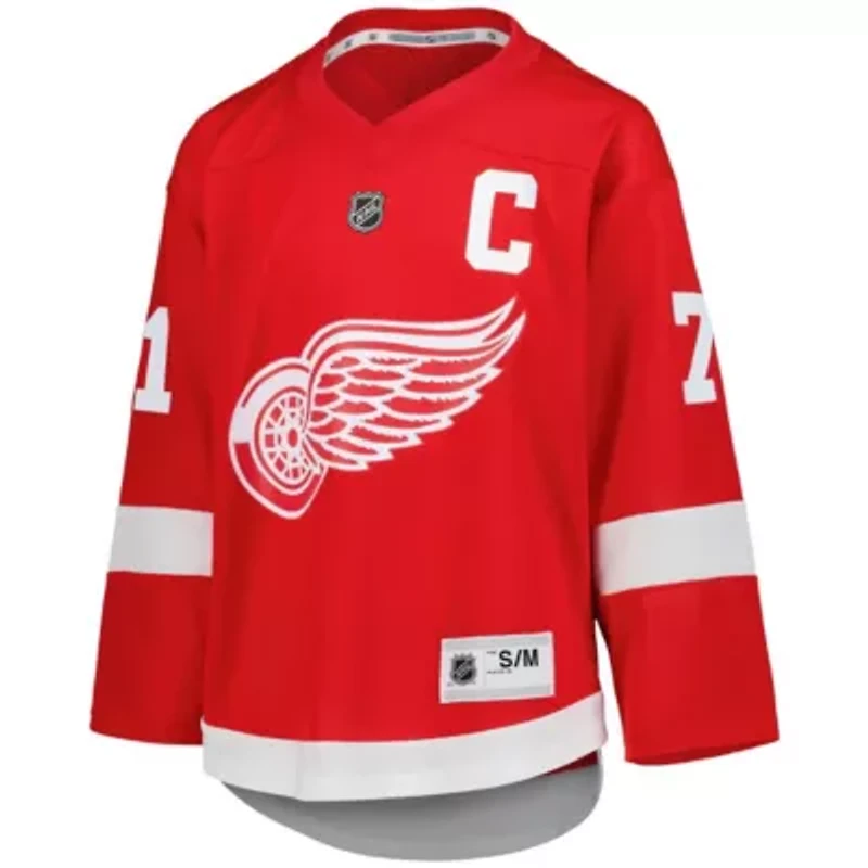 NHL Dylan Larkin Detroit Wings Home Replica Player Jersey