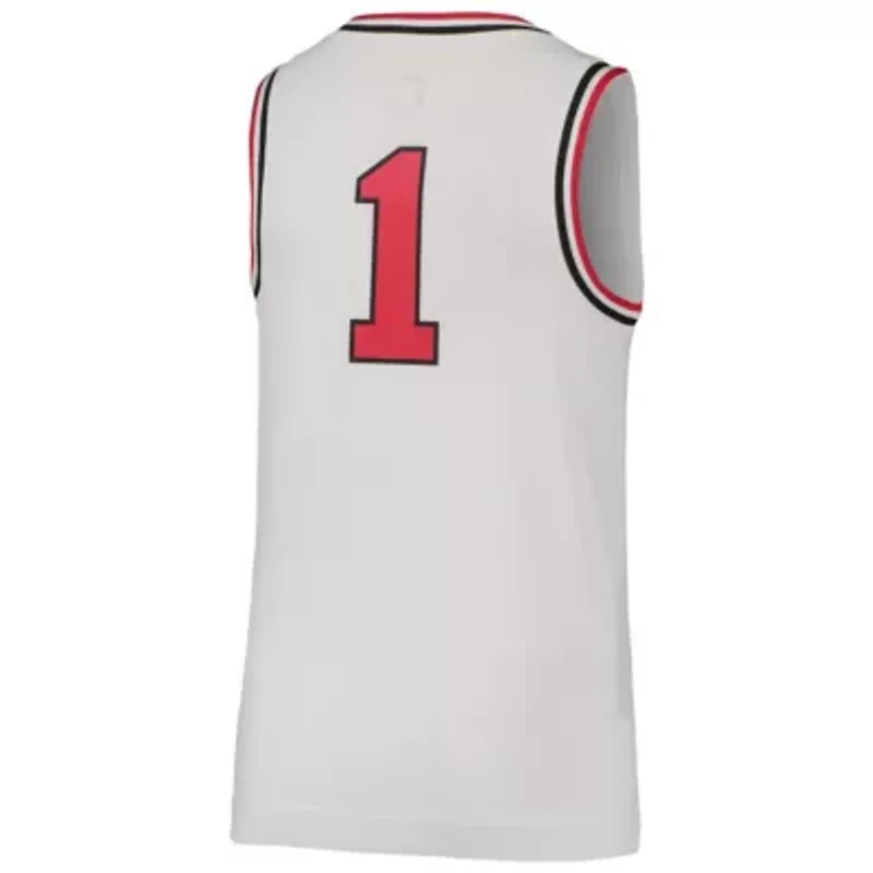 NCAA Nike #1 Ohio State Buckeyes Throwback Team Replica Basketball Jersey