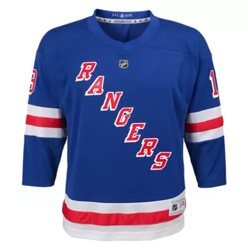 NHL Alexis Lafreniere New York Rangers Home Replica Player Jersey