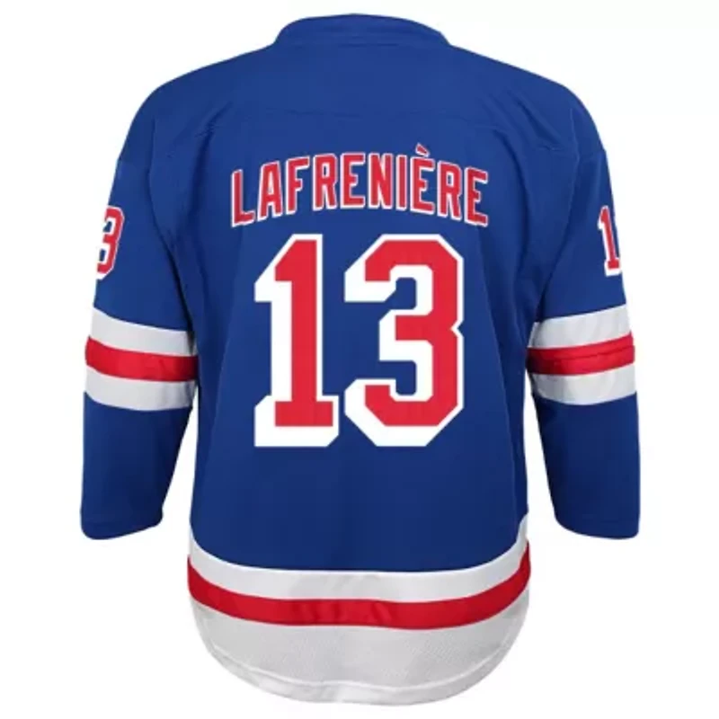 NHL Alexis Lafreniere New York Rangers Home Replica Player Jersey