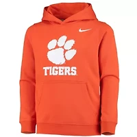 NCAA Nike Clemson Tigers Stadium Club Fleece Pullover Hoodie