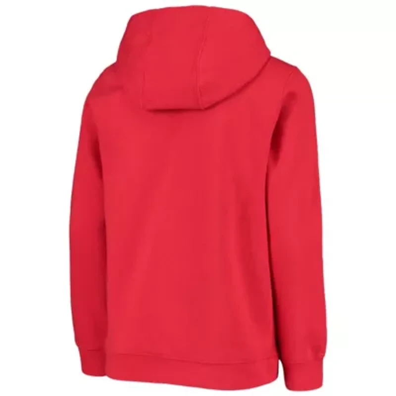 NCAA Nike Ohio State Buckeyes Stadium Club Fleece Pullover Hoodie