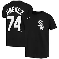 Chicago White Sox MLB Nike Eloy Jimenez Player Name & Number T-Shirt