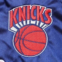 NBA New York Knicks Hardwood Classics Satin Raglan Full-Snap Jacket