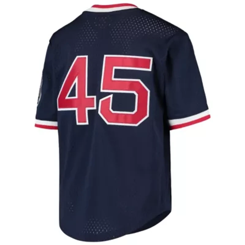 Boston Red Sox MLB Pedro Martinez Cooperstown Collection Mesh Batting Practice Jersey